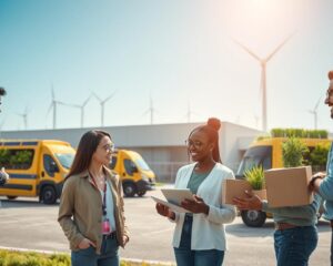 Logistik industrie Nachhaltigkeit