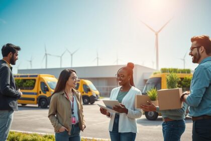 Logistik industrie Nachhaltigkeit
